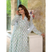 Picture of Cotton Light Steel Blue Readymade Salwar Kameez