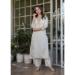 Picture of Elegant Chiffon Off White Readymade Salwar Kameez