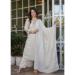 Picture of Elegant Chiffon Off White Readymade Salwar Kameez