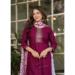 Picture of Lovely Chiffon Maroon Readymade Salwar Kameez