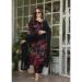 Picture of Wonderful Chiffon Black Readymade Salwar Kameez