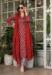 Picture of Ideal Chiffon Fire Brick Readymade Salwar Kameez