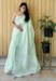 Picture of Taking Linen Dark Sea Green Saree