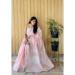 Picture of Comely Linen Pink Saree