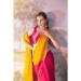Picture of Resplendent Chiffon & Georgette Crimson Saree