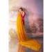 Picture of Resplendent Chiffon & Georgette Crimson Saree
