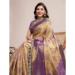 Picture of Statuesque Silk Tan Saree