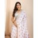Picture of Excellent Cotton Off White Saree