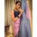 Picture of Shapely Silk Rosy Brown Saree