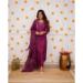 Picture of Sightly Chiffon Brown Readymade Salwar Kameez