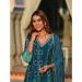 Picture of Admirable Cotton Midnight Blue Readymade Salwar Kameez