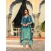 Picture of Admirable Cotton Midnight Blue Readymade Salwar Kameez