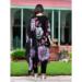 Picture of Cotton Dark Slate Grey Readymade Salwar Kameez