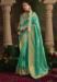 Picture of Ideal Crepe & Silk Dark Cyan Saree
