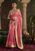Picture of Shapely Crepe & Silk Pink Saree