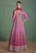 Picture of Comely Georgette Purple Anarkali Salwar Kameez