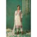 Picture of Bewitching Organza Azure Straight Cut Salwar Kameez