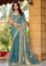 Picture of Charming Chiffon Cadet Blue Saree