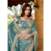 Picture of Charming Chiffon Cadet Blue Saree
