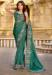 Picture of Enticing Chiffon Sea Green Saree