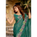 Picture of Enticing Chiffon Sea Green Saree