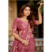 Picture of Pleasing Chiffon Light Pink Saree