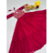 Picture of Exquisite Georgette Crimson Party Wear Gown