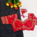 Picture of Ideal Silk Crimson Designer Blouse