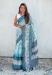 Picture of Comely Chiffon Cadet Blue Saree