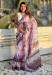 Picture of Admirable Chiffon Plum Saree