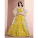 Picture of Beauteous Silk Orange Lehenga Choli