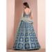 Picture of Excellent Silk Dark Slate Blue Lehenga Choli