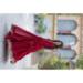 Picture of Grand Georgette Dark Red Readymade Gown