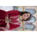 Picture of Grand Georgette Dark Red Readymade Gown