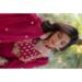 Picture of Magnificent Georgette Maroon Readymade Gown