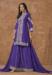 Picture of Taking Chiffon Purple Straight Cut Salwar Kameez