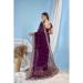 Picture of Fine Georgette Purple Saree