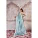 Picture of Elegant Silk Cadet Blue Saree