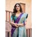 Picture of Grand Silk Brown Saree