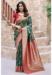 Picture of Marvelous Silk Teal Saree