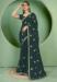 Picture of Comely Georgette Dark Green Saree