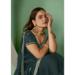 Picture of Comely Georgette Dark Green Saree