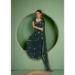 Picture of Comely Georgette Dark Green Saree