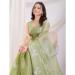 Picture of Sublime Chiffon Dark Sea Green Saree