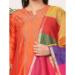 Picture of Exquisite Silk Tomato Readymade Salwar Kameez