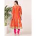 Picture of Exquisite Silk Tomato Readymade Salwar Kameez