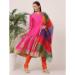 Picture of Good Looking Silk Pale Violet Red Readymade Salwar Kameez