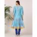 Picture of Magnificent Silk Pale Turquoise Readymade Salwar Kameez