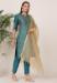 Picture of Charming Silk Sea Green Readymade Salwar Kameez
