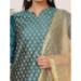 Picture of Charming Silk Sea Green Readymade Salwar Kameez